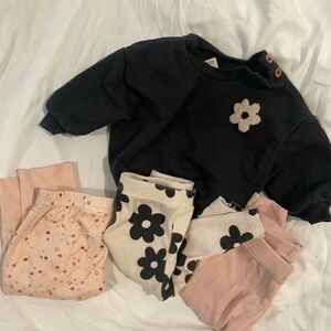 6 item Baby Girl 0-3month Bundle